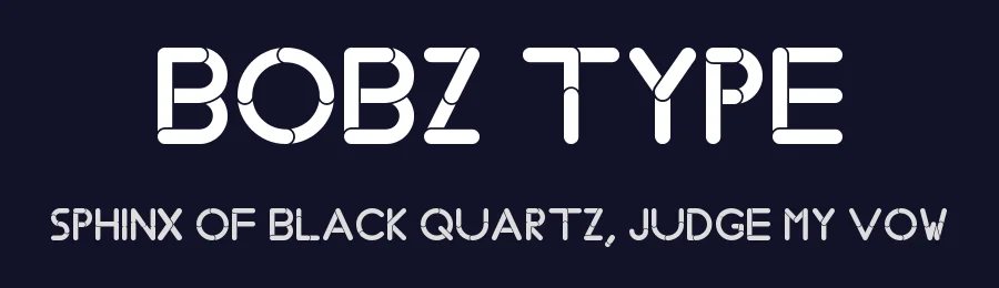 Bobz Type by Bobz Type — Decorative Font — thumbnail 2