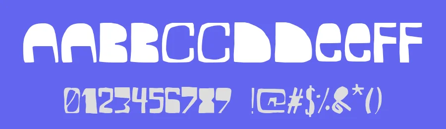 Bocadillo De Mortadela by Woodcutter — Decorative Font — thumbnail 3