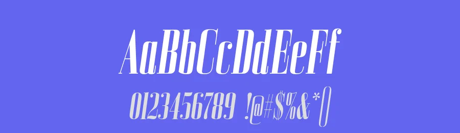 Bodoni Z37 by Typodermic Fonts — Serif Font — thumbnail 3