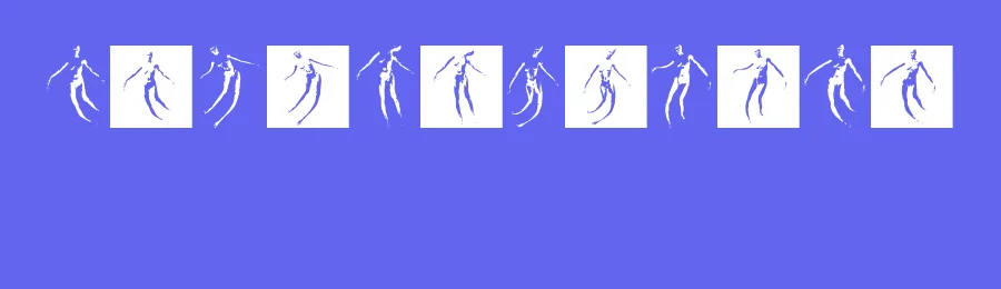 Body Moving by Vladimir Nikolic — Dingbats Font — thumbnail 3