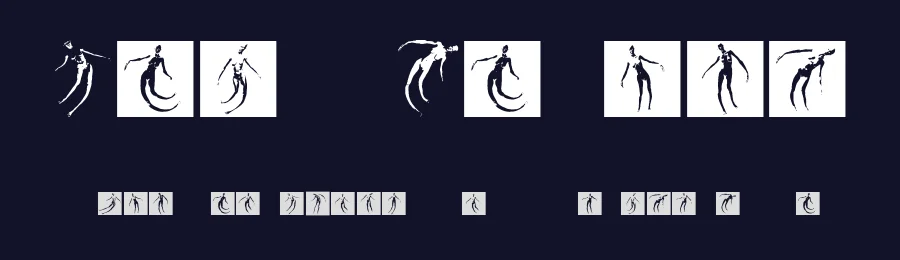 Body Moving by Vladimir Nikolic — Dingbats Font — thumbnail 2