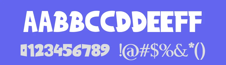 Boebloe by Kong Font — Decorative Font — thumbnail 3