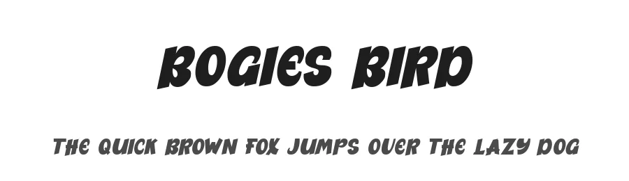 Bogies Bird