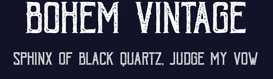 Bohem Vintage by Dikas Studio — Decorative Font — thumbnail 2