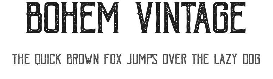 Bohem Vintage by Dikas Studio — Decorative Font