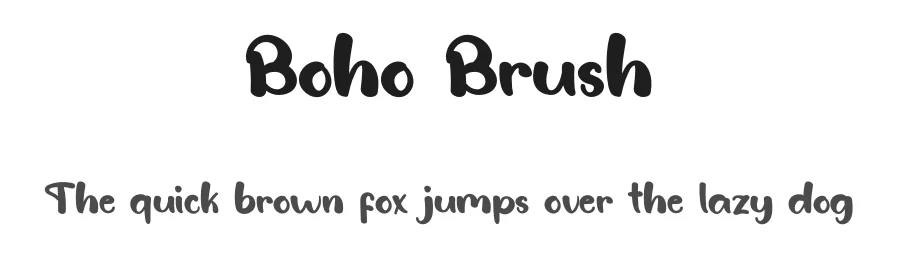 Boho Brush