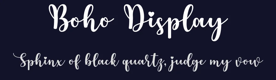 Boho Display by Fillo Graphic — Decorative Font — thumbnail 2