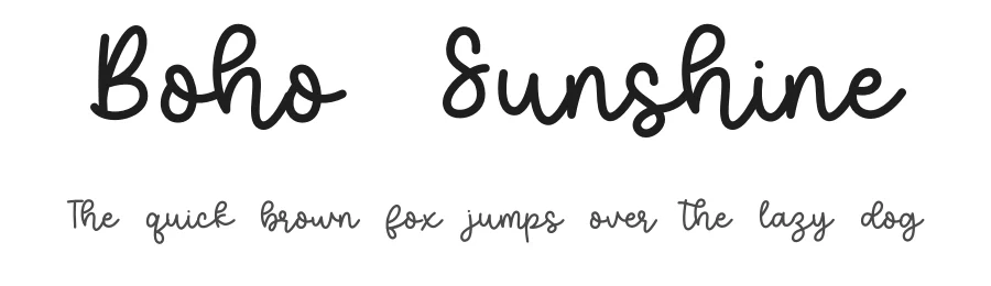 Boho Sunshine
