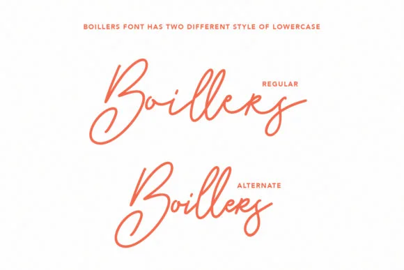 Boillers Font by Maulana Creative — Script Handwritten Font — thumbnail 3