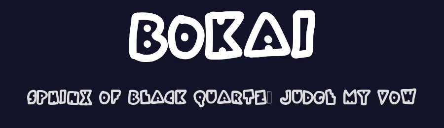 Bokai by Geronimo Font Studios — Decorative Font — thumbnail 2