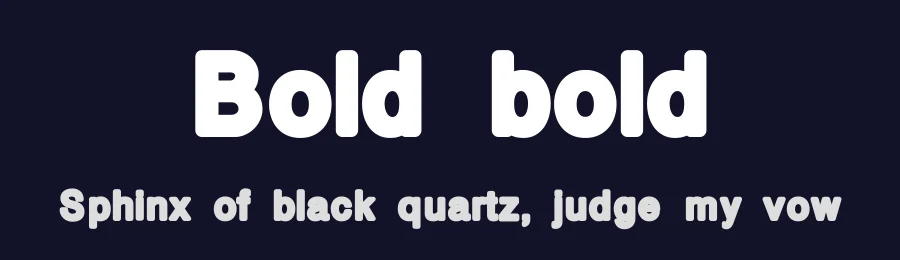 Bold bold by Intellecta Design — Sans Serif Font — thumbnail 2