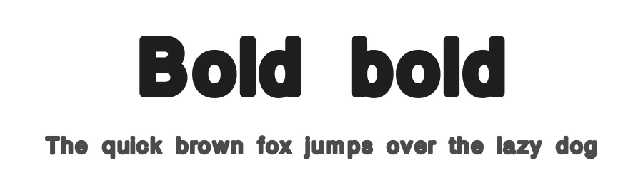 Bold bold by Intellecta Design — Sans Serif Font