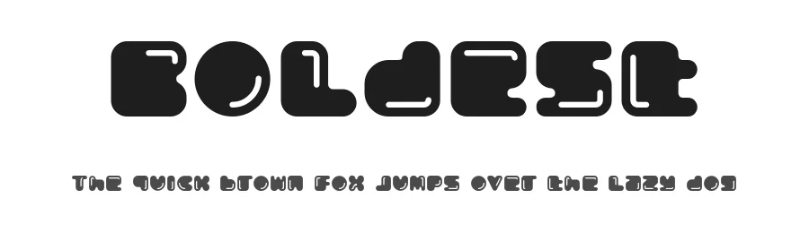 Boldest by PutraCetol Studio — Decorative Font