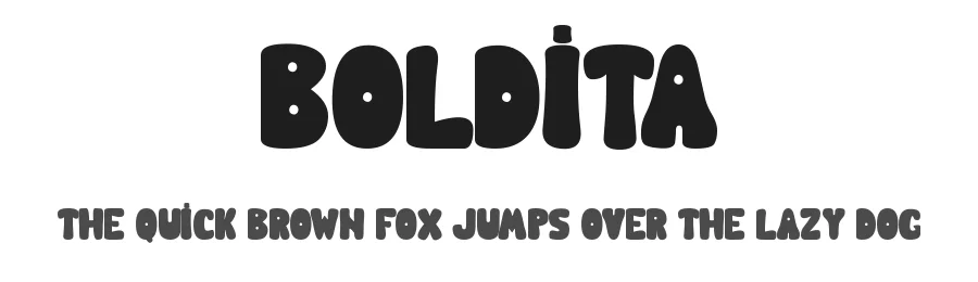 Boldita by Jaime Rangel Castro β Decorative Font