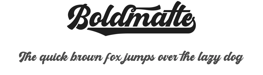 Boldmatte