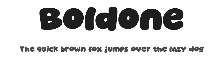 Boldone by Khurasan — Decorative Font