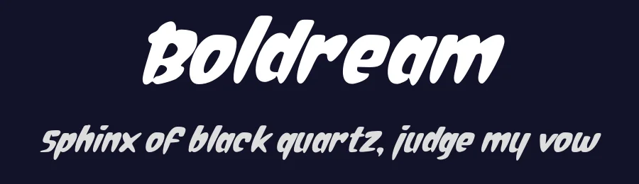 Boldream by Nonama Type — Decorative Font — thumbnail 2