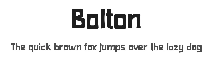 Bolton by Pinisiart — Decorative Font