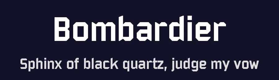 Bombardier by Apostrophic Labs — Decorative Font — thumbnail 2