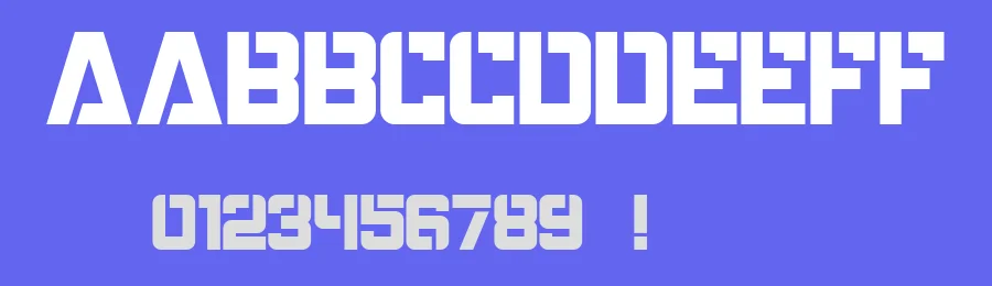 Bombardment by Vladimir Nikolic — Decorative Font — thumbnail 3