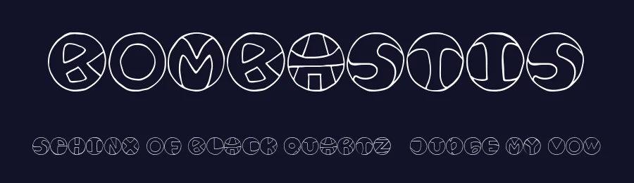 Bombastis by Ditya Ananto — Decorative Font — thumbnail 2