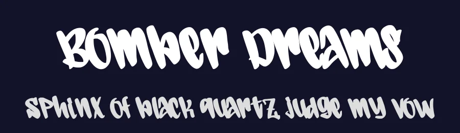 Bomber Dreams by Din Studio — Script Handwritten Font — thumbnail 2