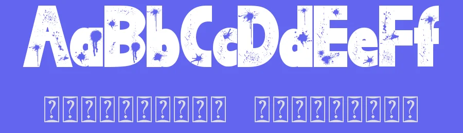 Bomber Spray by Yoga Letter — Decorative Font — thumbnail 3