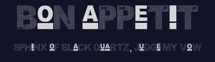 Bon Appetit by Woodcutter — Decorative Font — thumbnail 2
