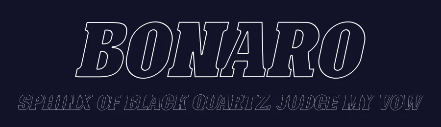 Bonaro by Sabrcreative — Decorative Font — thumbnail 2
