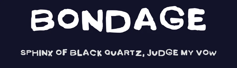 Bondage by Lilith Lux — Script Handwritten Font — thumbnail 2