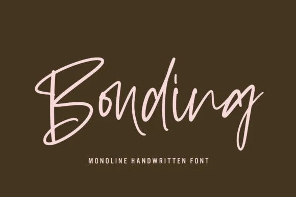 Bonding Font by Arendxstudio — Script Handwritten Font