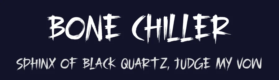 Bone Chiller by Alpaprana Studio — Decorative Font — thumbnail 2