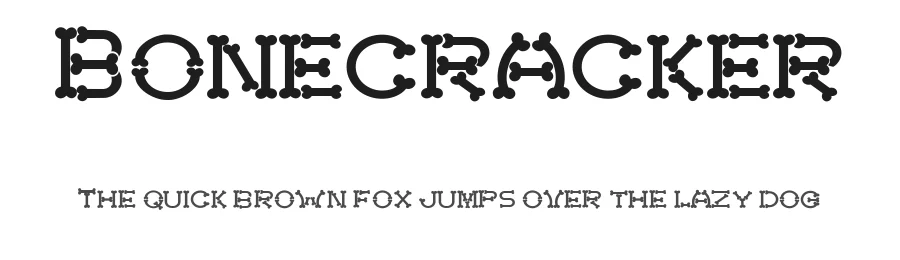 Bonecracker by Otto Maurer Design — Decorative Font