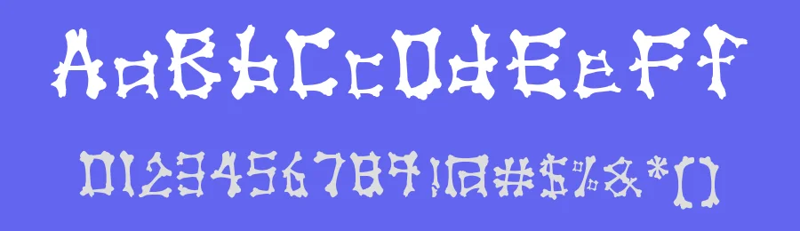 Boner by Mark Kay, Tye Mortimer — Decorative Font — thumbnail 3
