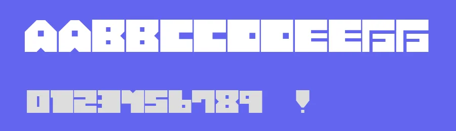 Bonko Bloks by Tyler Vitale — Display Font — thumbnail 3