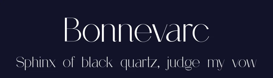 Bonnevarc by UI Creative — Sans Serif Font — thumbnail 2