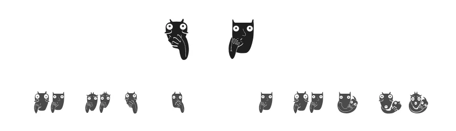 Bonvenon by Vladimir Nikolic — Dingbats Font
