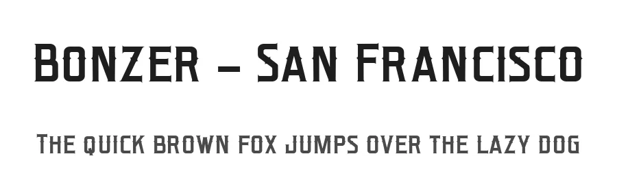 Bonzer - San Francisco