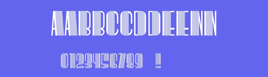 Boogie Woogie by Vladimir Nikolic — Decorative Font — thumbnail 3