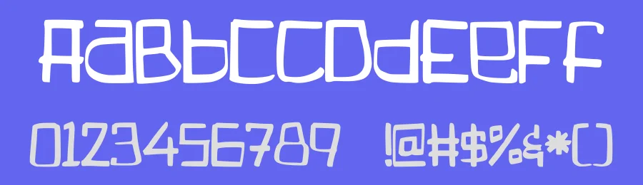 Boogieweewee by Ohab Tbj — Decorative Font — thumbnail 3