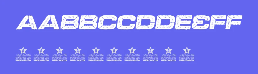 Booker by Billy Argel Fonts ® — Decorative Font — thumbnail 3
