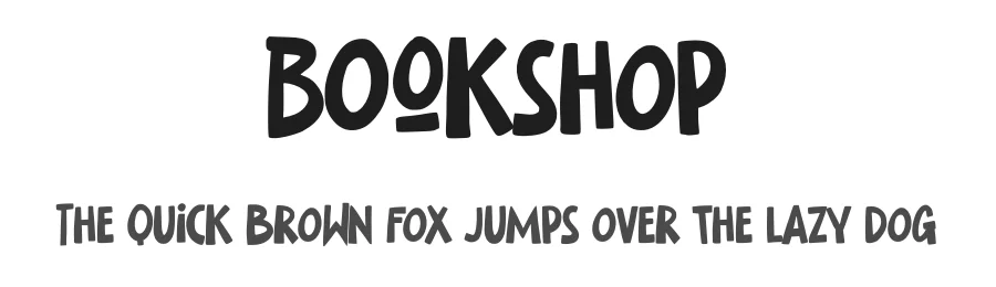Bookshop by Gassstype — Decorative Font