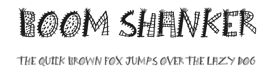 Boom Shanker by JSH creates — Decorative Font