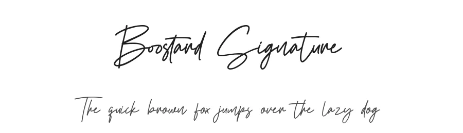 Boostard Signature