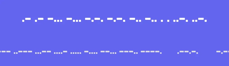 Bootcamp Morsecode by Don Marciano — Dingbats Font — thumbnail 3