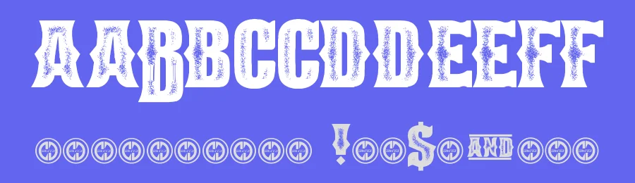 Boots & Spurs by Fontmonger — Decorative Font — thumbnail 3