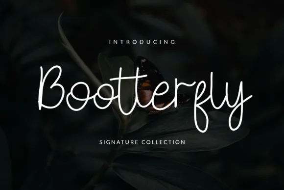Bootterfly Font by ahweproject — Script Handwritten Font