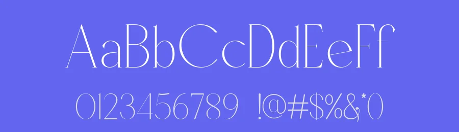 Borcha by Rmdndsign — Serif Font — thumbnail 3