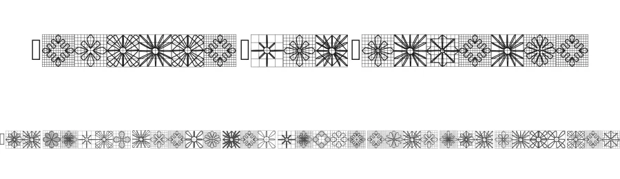 Bordado File Alagoano by Géssy Ferreira — Dingbats Font