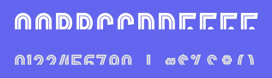 Border Control by Peter Wiegel — Decorative Font — thumbnail 3